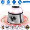 360Â°Ultrasonic Mice Repellent Indoor Rodent Repeller Rat Squirrel Rodent Control Device with 4 Modes 9 Strobe Lights Alarm Horn for Kitchen Warehouse