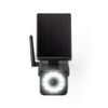 Hyper Tough Solar Motion Security Light 800 Lumens Black 120Â° Beam Angle with Simulated Surveillance Camera Outdoor LED Fixture - Hyper Tough Solar M