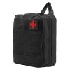 Survival First Aid Kit 250 Pieces Emergency Medical Trauma Bag for Camping Home - Default