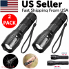 Super-Bright 90000LM LED Tactical Flashlight 5 Modes Zoomable Torch Searchlight - Default Title
