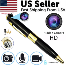 Pen Camera Cam Mini Hidden Pocket Audio Video Recorder DVR Security 1080P HD USA - Default Title