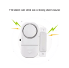 6 PCS WIRELESS Home Window Door Burglar Security ALARM System Magnetic Sensor - Default Title