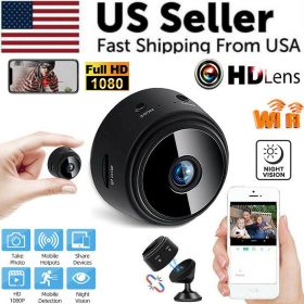 Mini Hidden Spy Nanny Camera Wireless Nanny Cam WiFi Home Security HD 1080P DVR - A9 Camera