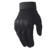 Tactical Motorcycle Motocross Full Finger Gloves Motorbike Riding Racing Mittens - M - Black