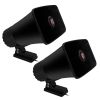 5Core Indoor Outdoor PA Horn Speaker Pair 8 x 5 Inch Loud PA System 8 Ohm 65W Loud Siren Audio - Black