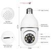 360Â° 1080P IP E27 Light Bulb Camera Wi-Fi IR Night Smart Home Wireless Security - Default Title
