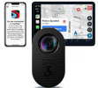 Cobra SC110 Dash Cam â€“ QHD 1440P Compact Dash Camera with Night Vision, Built-in WiFi, Live Police Alerts, CarPlay & Android Auto, Continuous Record