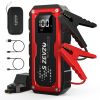 S ZEVZO Car Battery Jump Starter 8000A Jump Box with PD 60W Fast Charging (All Gas/16.0L Diesel Engines), 99.9Wh 12V Portable Jump Starter Battery Pac