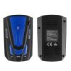 Radar Detector Car 16 Band V7 Speed Safety Voice Alert Car Radar LED Display City Highway Mode Auto 360Â° Detection - Black & Blue