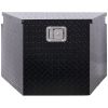 29inch Aluminum tool box,heavy duty truck bed tool box,outdoor trailer pickup storage tool box,RV storage organizer,underbody box w/lock keys,black 29