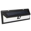 Solar Lights 118 LEDs Solar Wall Light Outdoor Motion Sensor Lamp IP65 Waterproof - Black