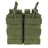 Molle Open Top Double Triple Mag Pouch - Green - Double