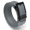 Hefujufang Nylon Ratchet Belt Golf Belt Cobra Buckle for Men/Women Web Belt with Automatic Slide Buckle,Valentines day giftâ€¦ - gray