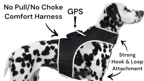 Waterproof GPS Tracking System for Dogs Realtime Pet Security Tracker Size:S - Default