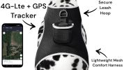 Pet Tracker Security Collar GPS for Pet Wireless GSM GPRS Tracking System Size:L - Default