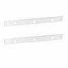 2Pack Rechargeable Cabinet Light Motion Sensor Light Cordless LED Closet Lamp 3 Colors Dimmable Light for Kitchen Cabinet - 40CM - Silver