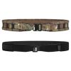 VOTAGOO Tactical Belt, 1.75'' MOLLE Battle Belt with Quick Release Buckle, Low Profile Laser-Cut Battle Belt for Range - Cp Camo - L