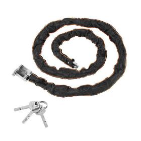 Anti-theft Bicycle Chain Security Lock for Bicycle Motorcycle - Black - Chain Lock