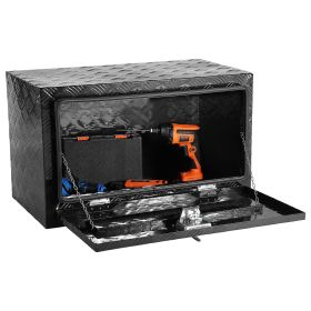 VEVOR Underbody Aluminum Truck Tool Box 30" x 14" x 16" Trailer RV Tool Storage - Default