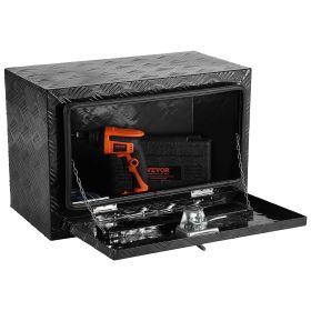 VEVOR Underbody Aluminum Truck Tool Box 24" x 17" x 18" Trailer RV Tool Storage - Default