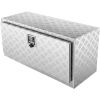 VEVOR Underbody Truck Box, 36"Ã—14"Ã—16" Pickup Storage Box, Heavy Duty Aluminum Diamond Plate Tool Box with Lock and Keys, Waterproof Trailer Storage