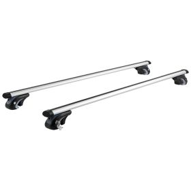VEVOR Universal Roof Rack Cross Bars, 54" Aluminum Roof Rack Crossbars, Fit Existing Raised Side Rail with Gap, 200 lbs Load Capacity, Adjustable Cros