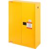 VEVOR Flammable Safety Cabinet, 45 Gal, Cold-Rolled Steel Flammable Liquid Storage Cabinet, 42.9 x 18.1 x 65.2 in Explosion Proof with 2 Adjustable Sh