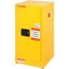 VEVOR Flammable Cabinet 18.1" x 18.1" x 35.4", Galvanized Steel Safety Cabinet, Adjustable Shelf Flammable Storage Cabinet, for Commercial Industrial