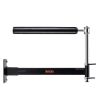 VEVOR Wall Mount Boxing Spinning Bar, Adjustable Punching Spinning Bar, Boxing Speed Trainer with Gloves, Black Reflex Boxing Bar, Boxing Training Equ