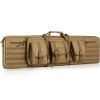 VEVOR Tactical Range Bag, 36 inch Tactical Double Firearm Bag, Soft Outdoor Tactical Case with Lockable Zipper, Portable Handle & Shoulder Strap, 3 La