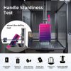 Hardshell Luggage Sets 3 Piece Gradient Color Expandable Suitcase with Spinner Wheels and TSA Lock Lightweight 20" 24" 28" Available,Pink and Yellow -