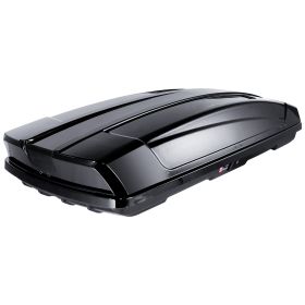 VEVOR Rooftop Cargo Carrier 18 Cubic Feet Luggage Storage Box ABS for SUVs Cars - 18 cu.ft
