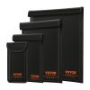VEVOR Faraday Bag, 4 Pack Faraday Pouch Set for Laptop(16.9x15), Tablet(13x10.2), Phone(7.9x4.7) & Radio(10.6x7.9), Fireproof Signal Blocking Holder F