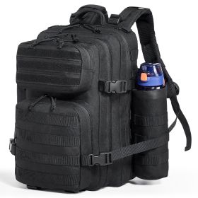 Tactical Backpack 25L Military Backpack with Molle Mode & 3 Compartments, Military Tactical Backpack For Men Molle Daypack 3 Day Bug Out Bag Hiking Ru