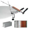 VEVOR Knife Sharpener Kit, 360Â° Rotation Flip Fixed Angle Knife Sharpening System with 12 Whetstones 120-10000 Grit, Professional Kitchen Chef Knife