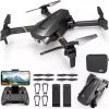 4DRC V4 Foldable Mini Drone with Camera - 1080P HD Drone ,3 Batteries,Drones for Adults Kids,Logistics is randomly sent by UPS/USPS. - as picture