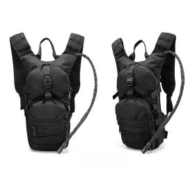 Men's hiking travel off-road cycling cycling hydration duffel bag running sports outdoor tactical water bags backpacks - blcak