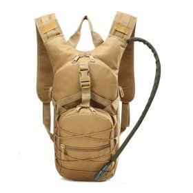 Men's hiking travel off-road cycling cycling hydration duffel bag running sports outdoor tactical water bags backpacks - Brown