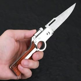 OutdoorAdventureReady Tactical Knife for All Your Survival Needs - stainless steel