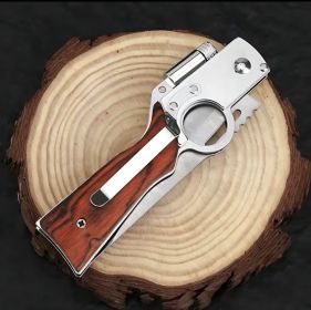 OutdoorPrepper High-Quality Tactical Knife for Emergency Use - stainless steel