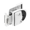 Zinc Alloy Remote Control Electronic Keypad Car Door Password Lock RV Keyless Entry Door Lock with Deadbolt - WHITE