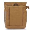 Recycling bag Sundries bag men's camouflage site work outdoor mountaineering storage tactical waist pack storage bag - desert yellow