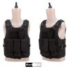 AmphibiousJungle Equipment Game Training Tactical Bottom Shirt Multifunctional Military Vest, Camouflage Outdoor Quick Release Tactical Vest - desert