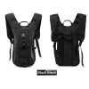 Waterproof Running Sports Bag, Camping Tactical Water Bag Outdoor Hiking Large Capacity Bicycle Riding Backpack - black