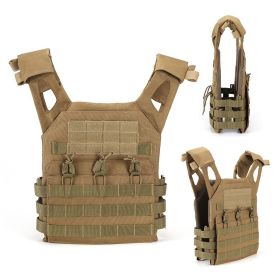 Adventure amphibious cs camouflage black tactical undershirt multifunctional outdoor combat quick release tactical undershirt - yellow-brown