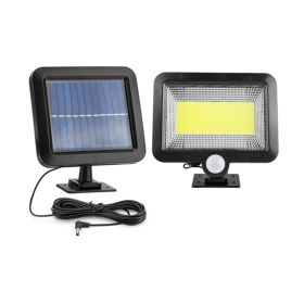 Solar Powered Wall Lights Motion Sensor Lamp - As pic show - Style A
