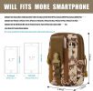 Unisex MOLLE Pouch Waist Bag for Outdoor Activities - Desert
