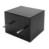 17E Home Use Electronic Password Steel Plate Safe Box Black - As Picture
