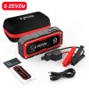 S ZEVZO Car Battery Jump Starter 8000A Jump Box with PD 60W Fast Charging (All Gas/16.0L Diesel Engines), 99.9Wh 12V Portable Jump Starter Battery Pac
