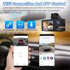 WiFi FHD 1080P Car Dash Cam 3 Channels Front Rear Inside Dash Camera with Loop Recording Reversing Image Night Vision 170Â° Wide Angle Support 64G